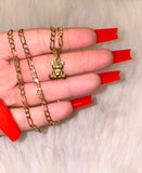 Golden Teddy Necklace