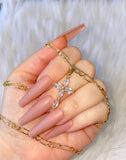 Marquise Cross Necklace