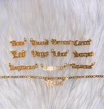 Zodiac Necklace