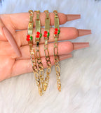 Kids Cherry ID Bracelet