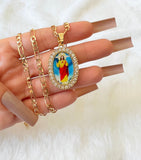 Oval Diamond Jesus