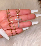 Diamond Inspired Cross