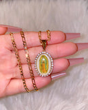 Icy Image Of Mary (Light Color)