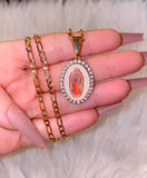 Icy Image Of Mary (Dark Color)