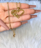 Mama Necklace (Figaro Chain)