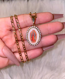 Icy Image Of Mary (Dark Color)