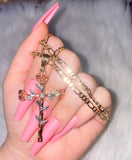Dazzling Rose Cross