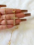Heart Cluster Cross
