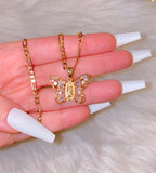 Mariposa De María Set (Figaro Chain)
