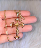 Icy Crucifix In 2 Sizes With Letters