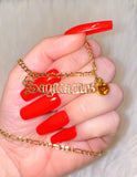Zodiac And Birthstone Necklace