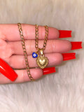 Cross Heart With Eye