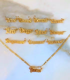 Zodiac Necklace