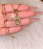 Icy Dainty Mary With Letter