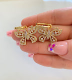 Bling Butterfly Earrings