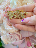 Bling Butterfly Earrings