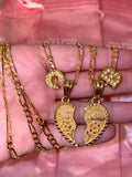 Te Amo Broken Heart With Slider Initials