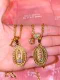 Oval Mary With Initial