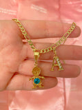 Birthstone And Initial Kids