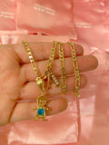 Birthstone And Initial Kids