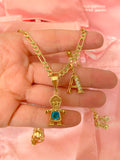 Birthstone And Initial Kids