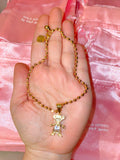 Dancing Birthstone Kid Anklet