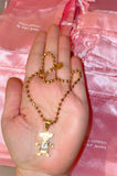 Dancing Birthstone Kid Anklet