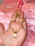 Dancing Birthstone Kid Anklet