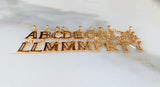 Bling Initial Necklace