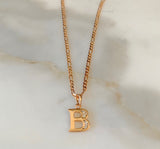 Bling Initial Necklace