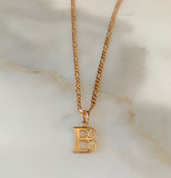 Bling Initial Necklace