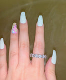 Bling Eternity Band (Silver)