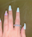 Bling Eternity Band (Silver)