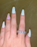Bling Eternity Band (Silver)