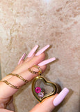 Floating Birthstone Heart