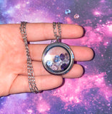 Floating Birthstone Necklace