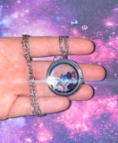 Floating Birthstone Necklace