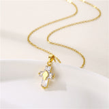 Princesa Cross (Rolo Chain)