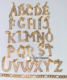 Cuban Heart Cross With Initial