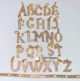 Icy Initial And Birthstone Necklace