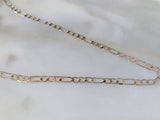 White Gold Plated Crucifix Necklace