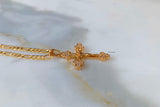 On Sale! Gold Plated Crucifix Necklace