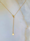Sale! Gold Dipped Rainbow Stone Initial Necklace