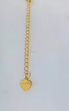 Sale! Gold Dipped Rainbow Stone Initial Necklace