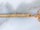 On Sale! Gold Plated Crucifix Necklace