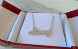 Sterling Silver Custom Name Necklace
