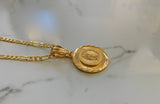 Gold Plated Virgin Mary Necklace