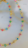 Reversible Gold Plated Heart Eye And Love Breakable Set