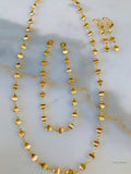 Reversible Gold Plated Heart Eye And Love Breakable Set