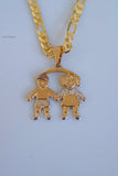 Bicolor Gold Kids (1 To 4 Children)